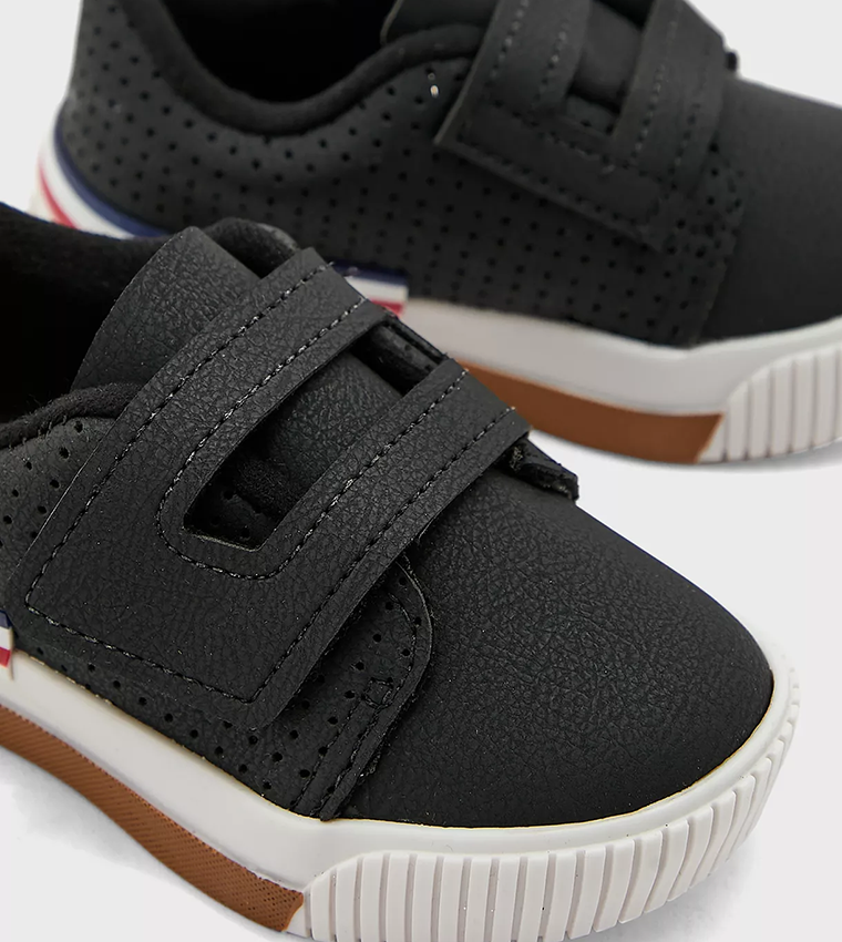Journee Velcro Strap Casual Shoes