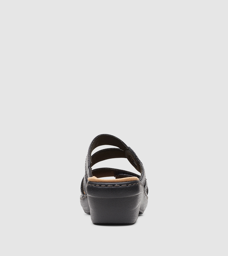 Velcro Strap Heeled Sandals