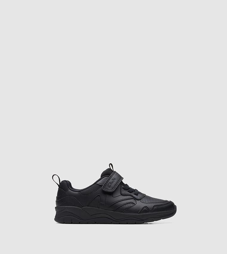 Clowder Sprint Velcro Strap School Shoes