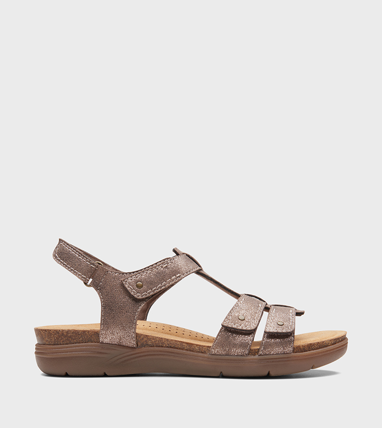 Clarks sandals with outlet backstrap