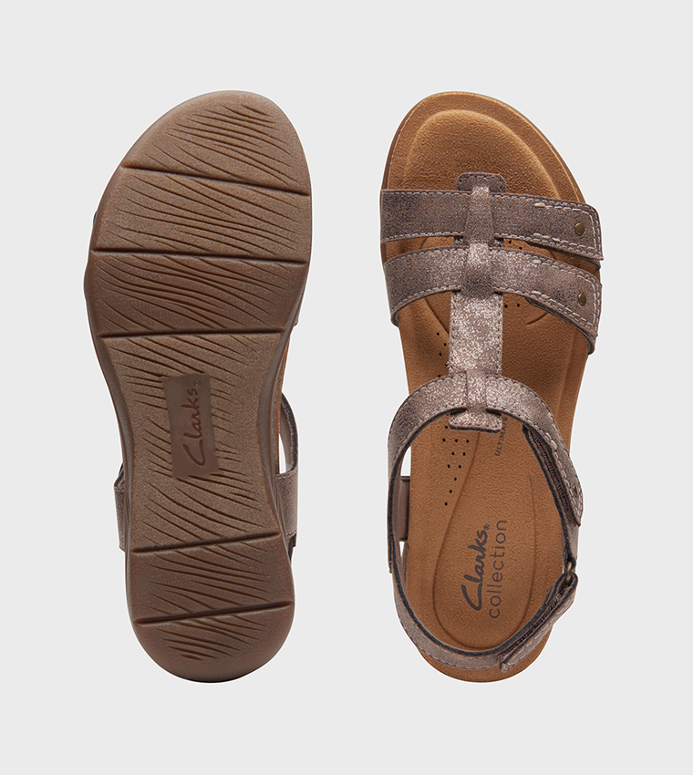 Clarks sandals 2024 with backstrap