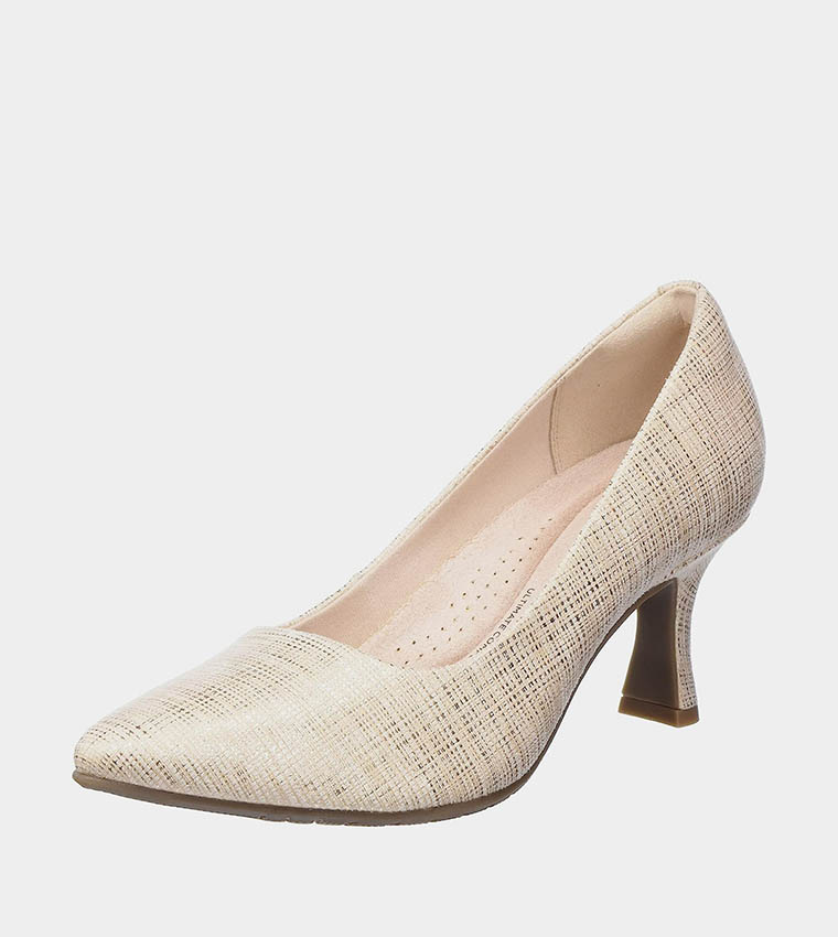 Clarks pumps sale beige