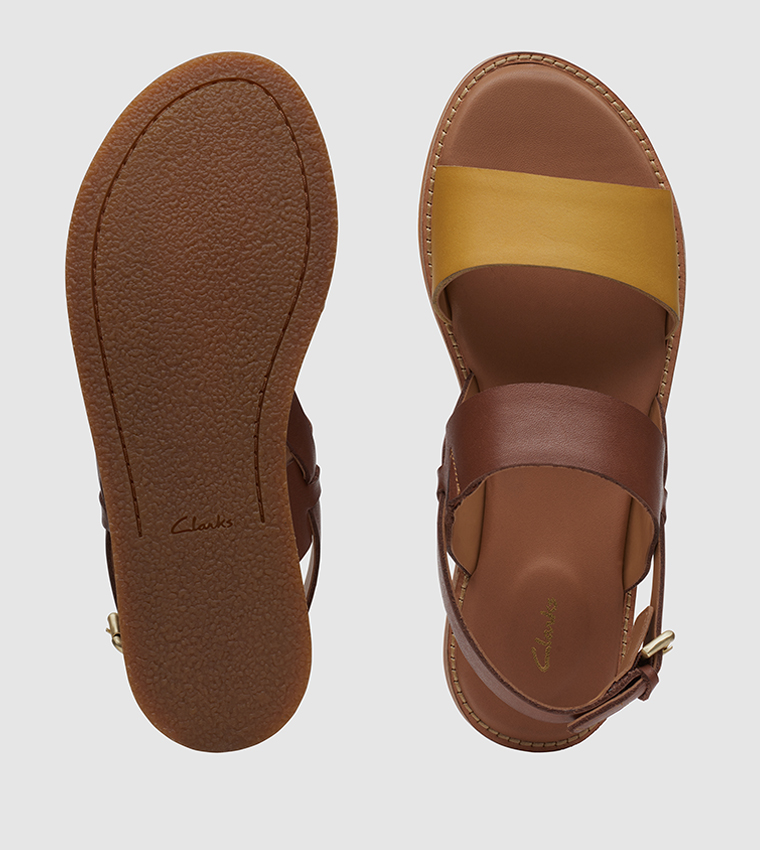 Sandalias Piel Mujer Sandalias Clarks Karsea Correa Mujer Coral