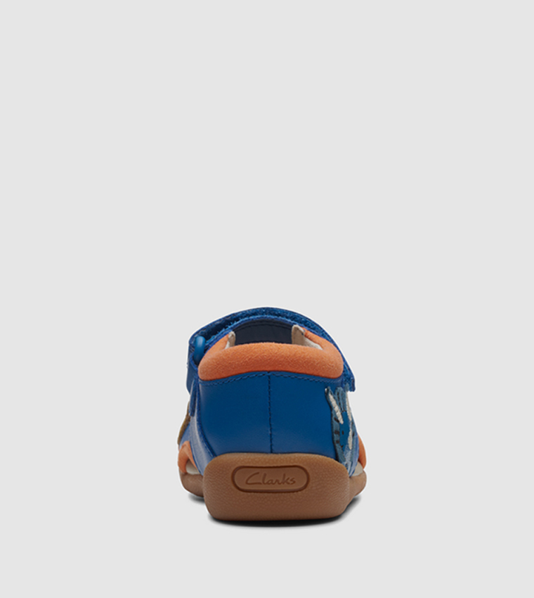 Buy Clarks Zora Rex Velcro Closure Sandals In Blue 6thStreet