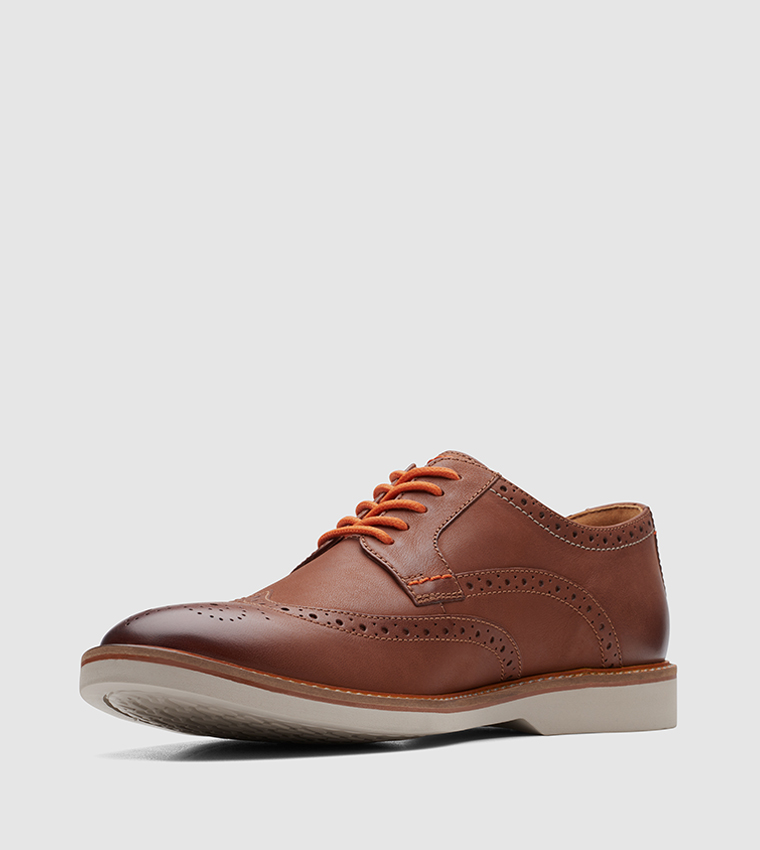 Buy Clarks Atticus LT Limit Lace Up Casual Shoes In Brown | 6thStreet ...