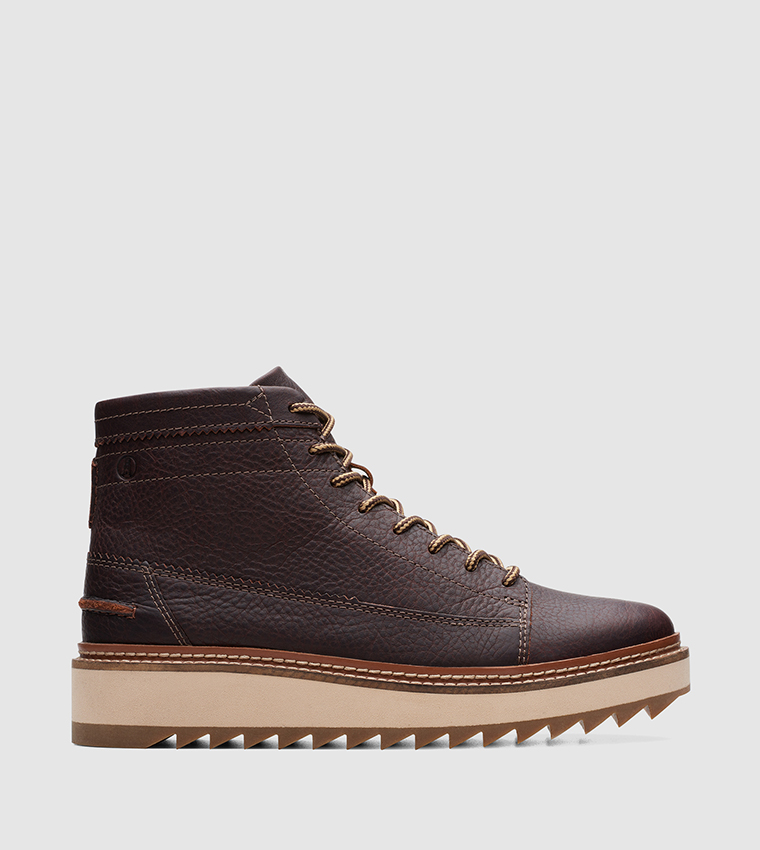 Buy Clarks Clarkhill Hi Lace Up Ankle Boots In Brown 6thStreet Qatar