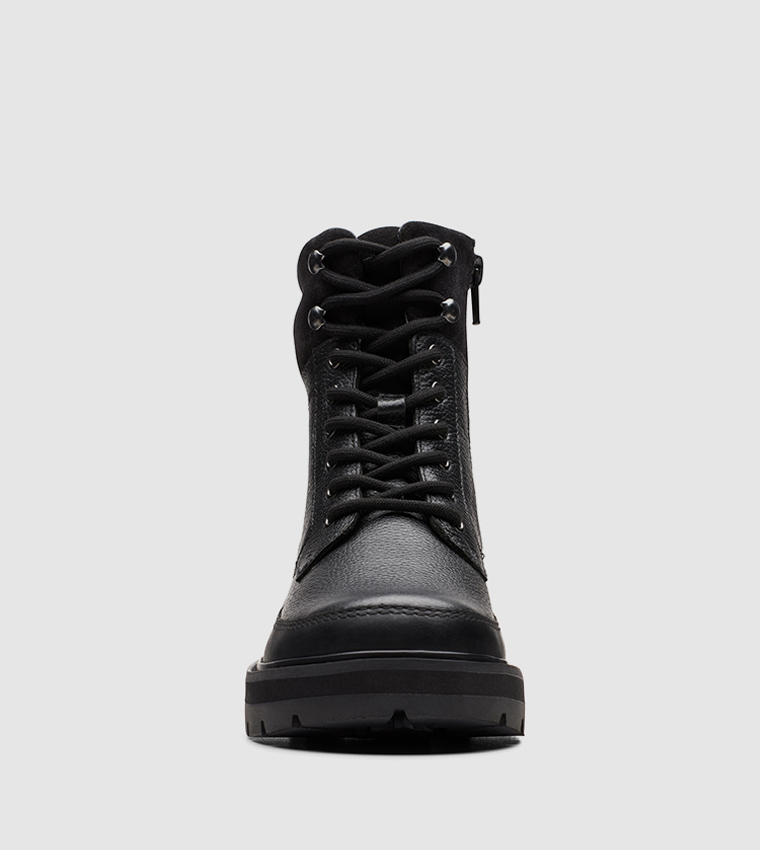 PragueStyle Lace-Up Ankle Boots