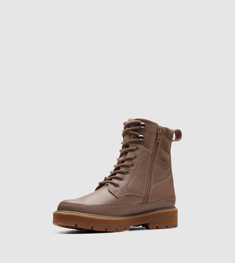 PragueStyle Lace-Up Ankle Boots
