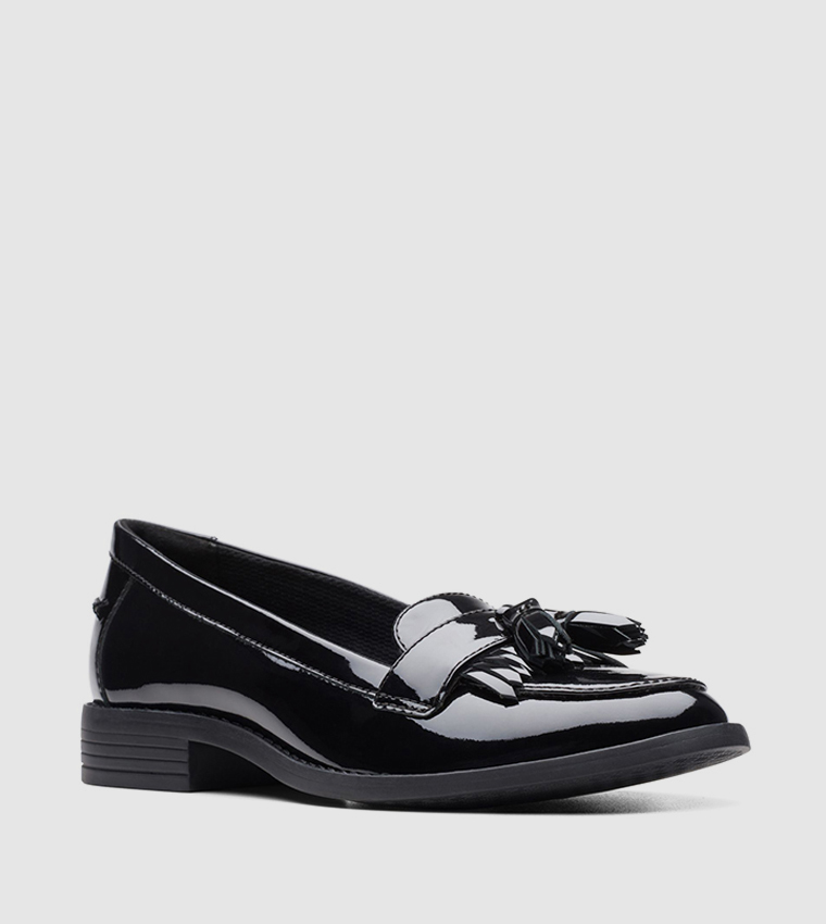 Camzin Angelica Bow Detail Slip-On Loafers