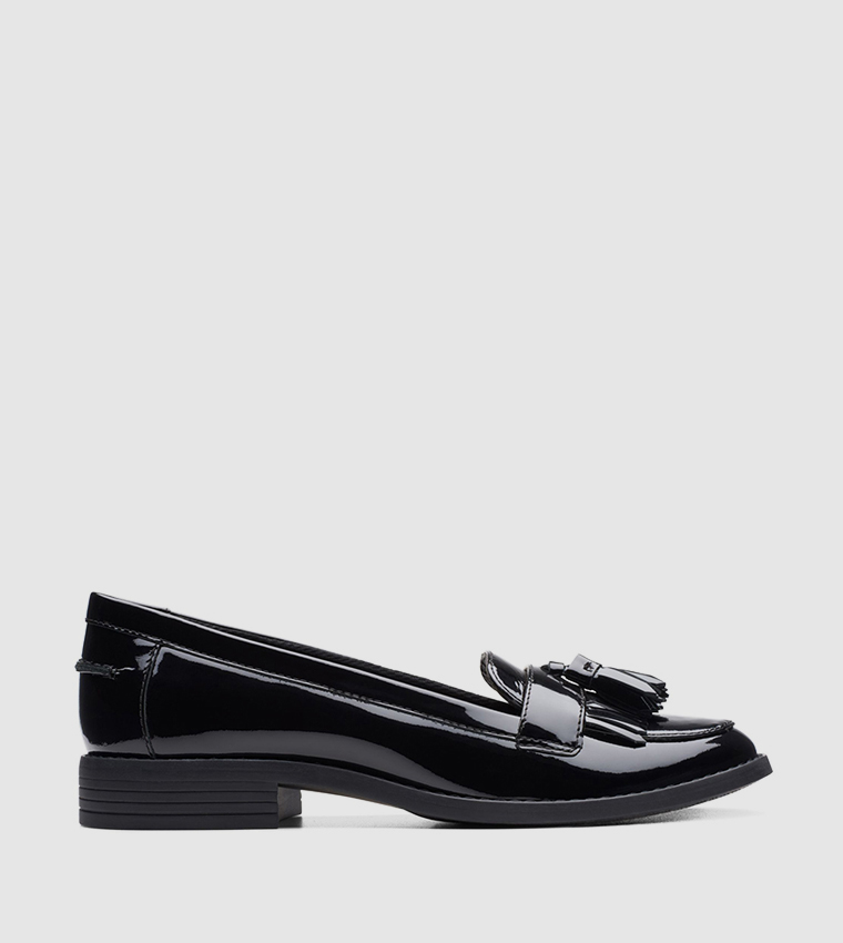 Camzin Angelica Bow Detail Slip-On Loafers