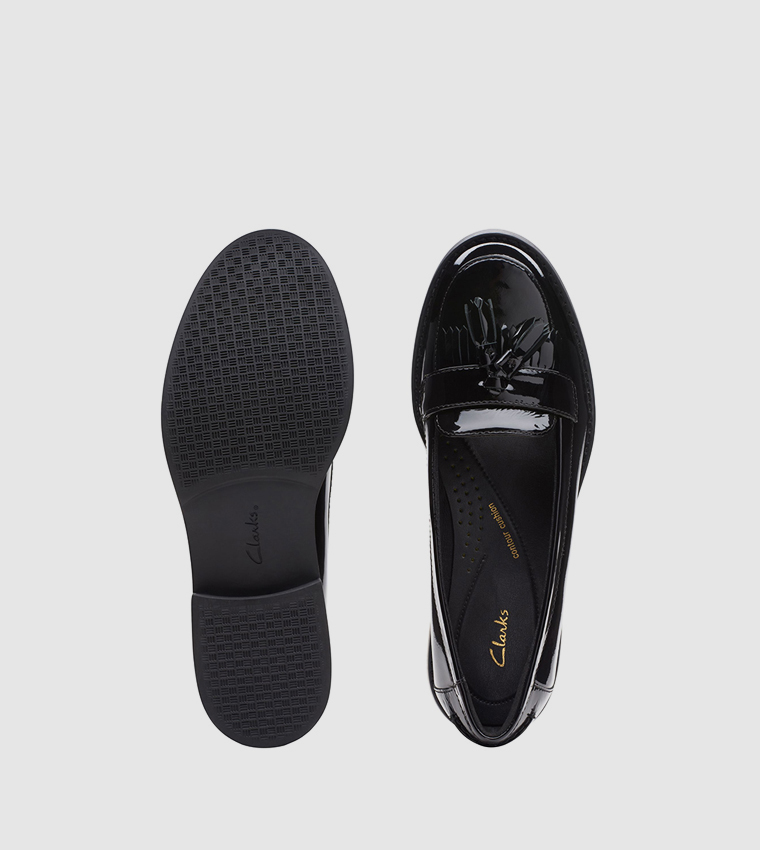 Camzin Angelica Bow Detail Slip-On Loafers