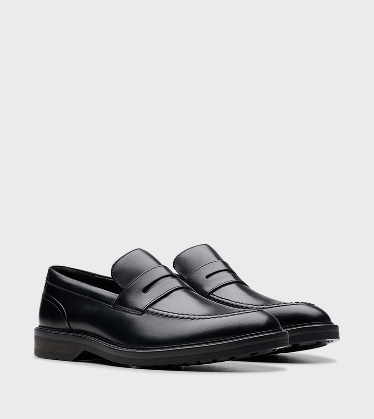 Aldwin Step Textured Loafers