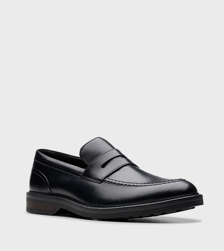 Aldwin Step Textured Loafers