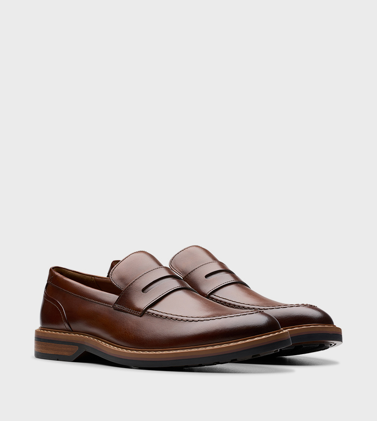 Aldwin Step Textured Loafers