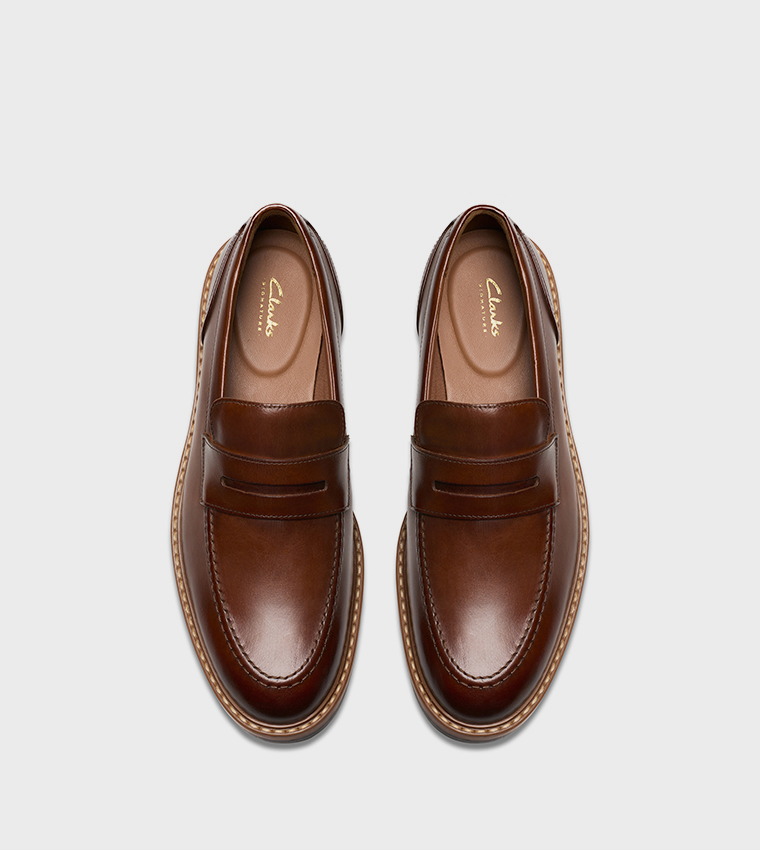Aldwin Step Textured Loafers