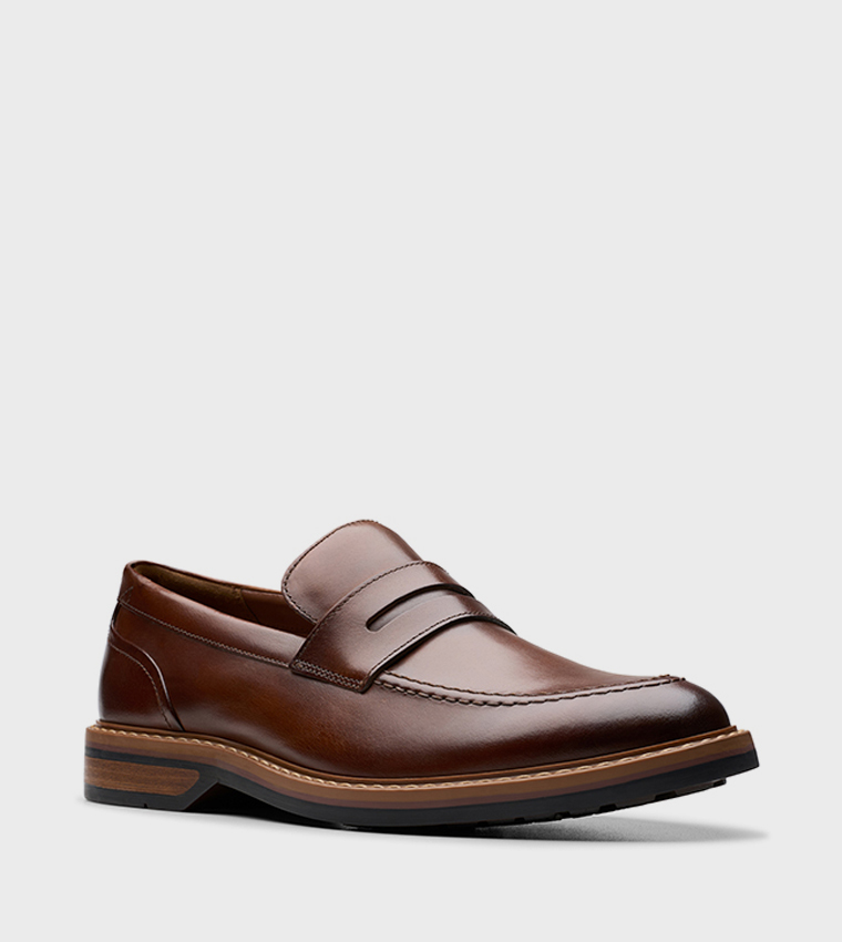 Aldwin Step Textured Loafers