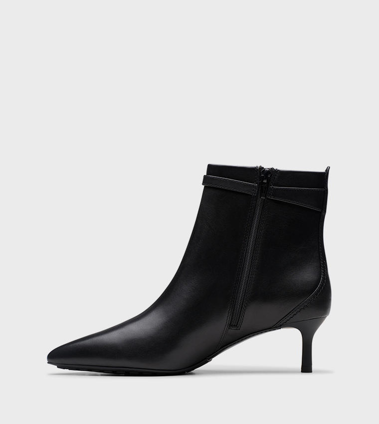 Adela Up Pointed Toe Ankle Boots