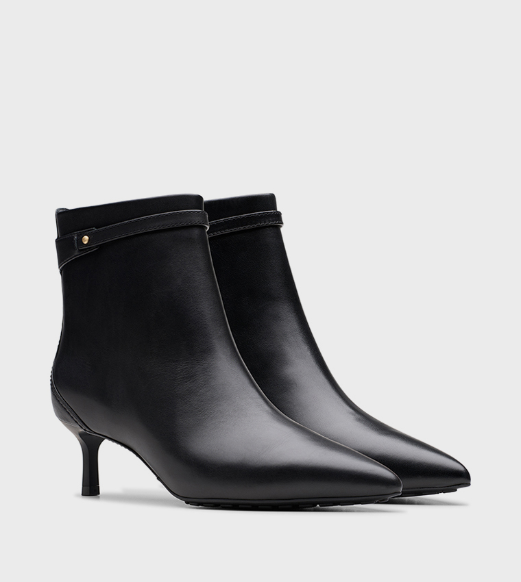 Adela Up Pointed Toe Ankle Boots