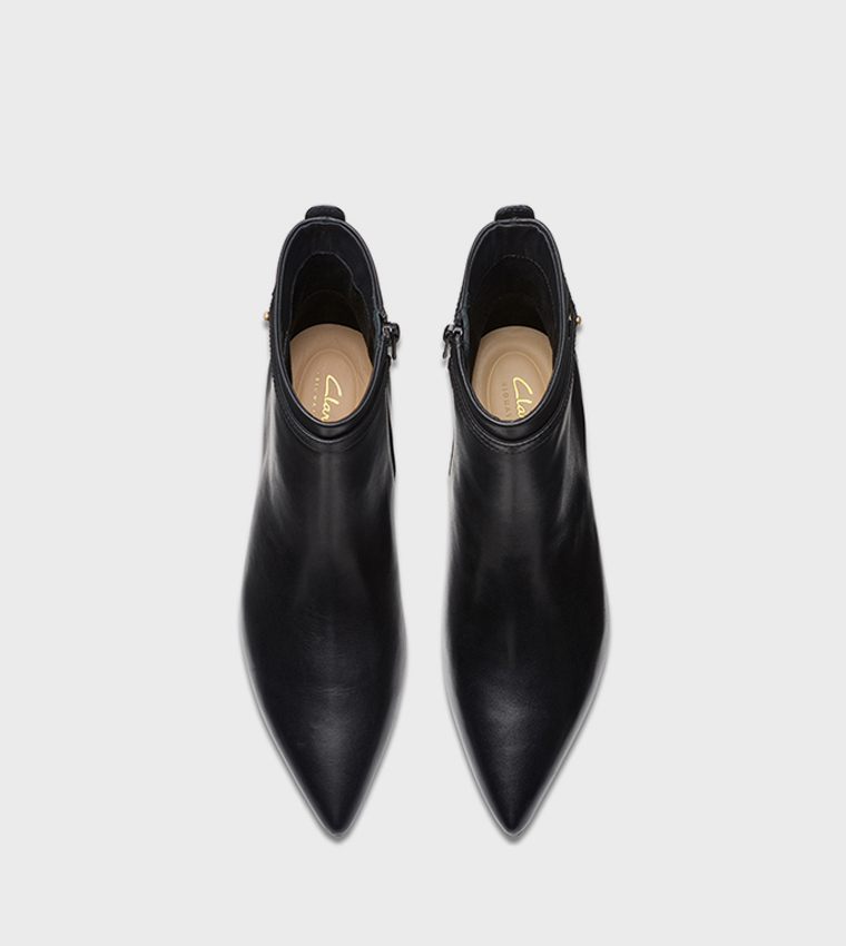 Adela Up Pointed Toe Ankle Boots
