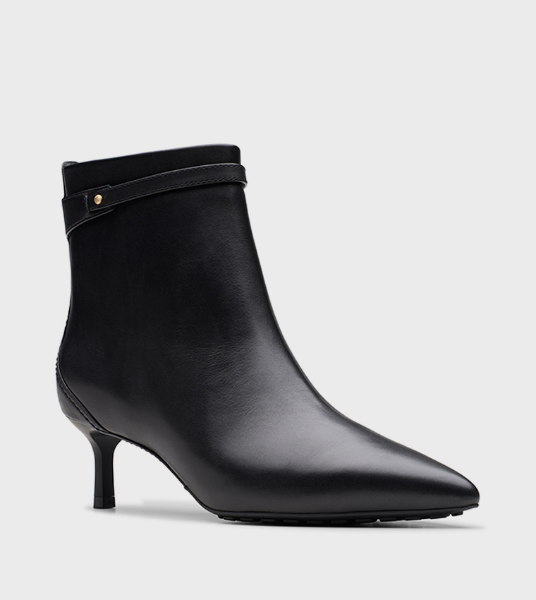 Adela Up Pointed Toe Ankle Boots