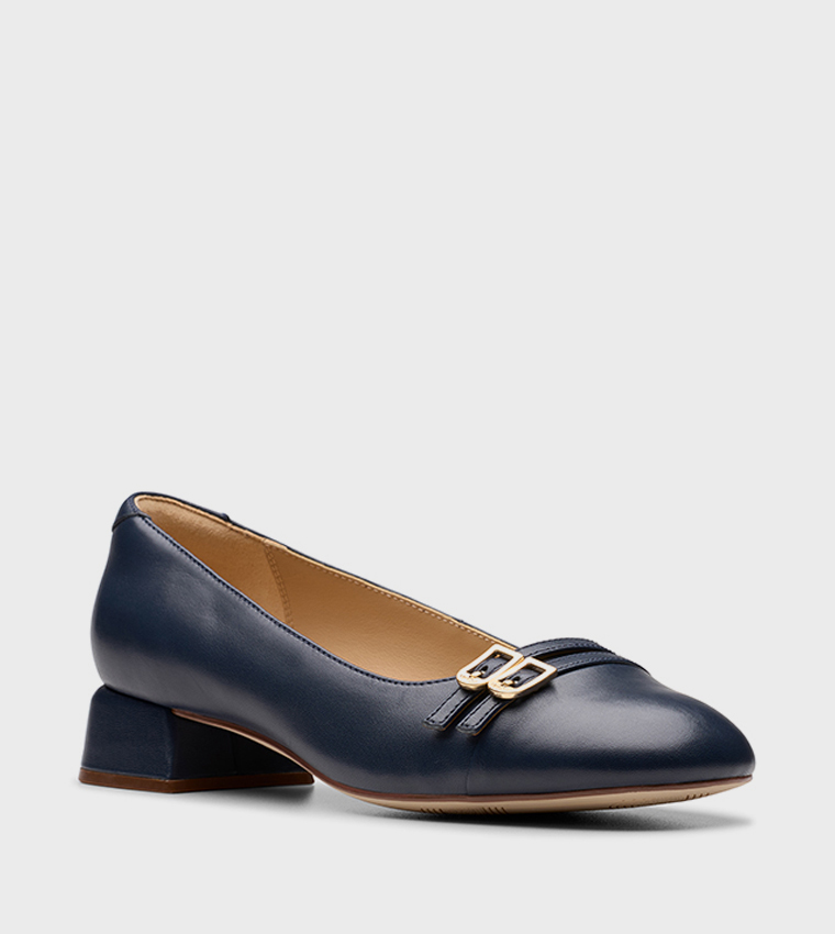 Daiss30 Buckle Detail Pumps