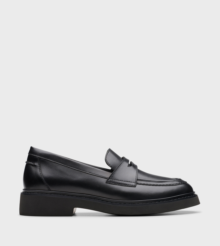 Splend Edge Leather Loafers