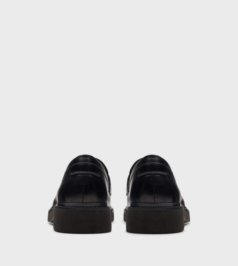 Splend Edge Leather Loafers