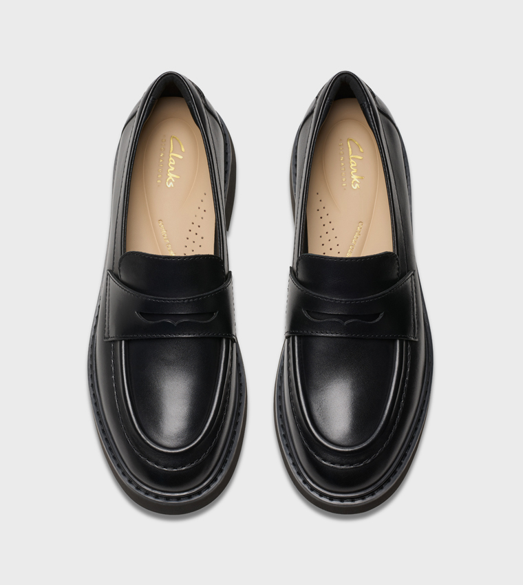 Splend Edge Leather Loafers