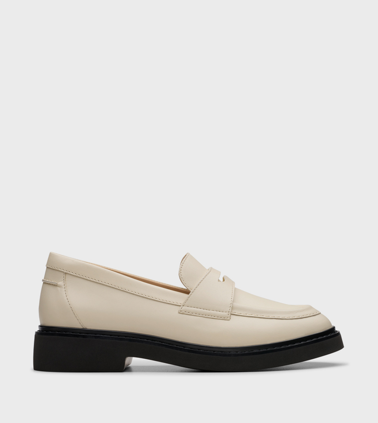 Splend Edge Leather Loafers