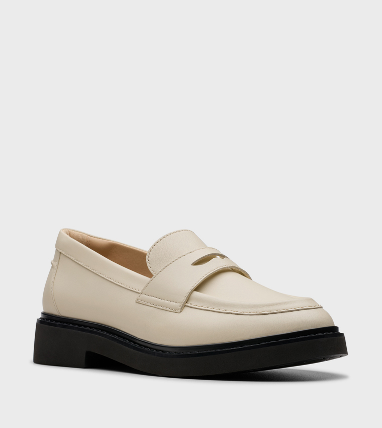 Splend Edge Leather Loafers