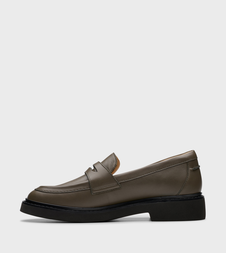 Splend Edge Leather Loafers