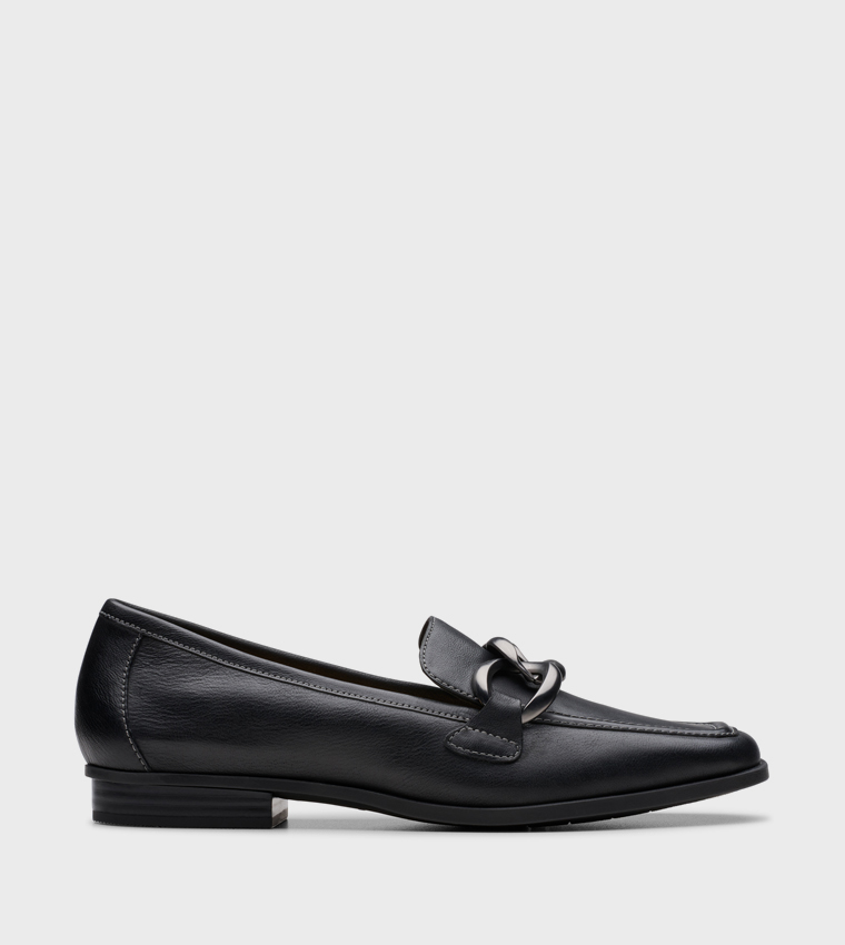 Sarafyna Iris Chain Detail Loafers