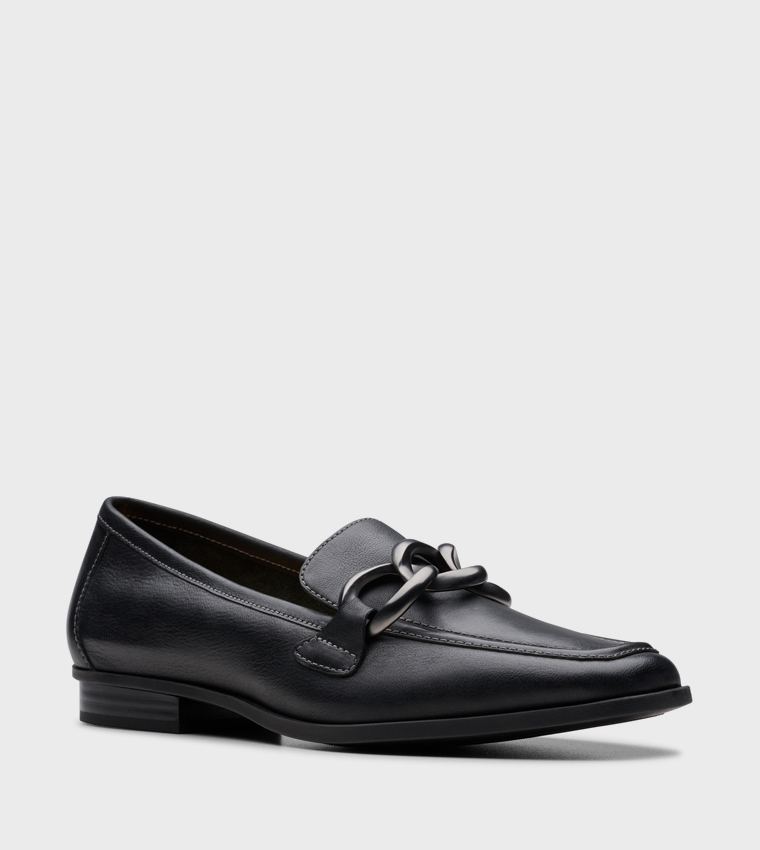 Sarafyna Iris Chain Detail Loafers