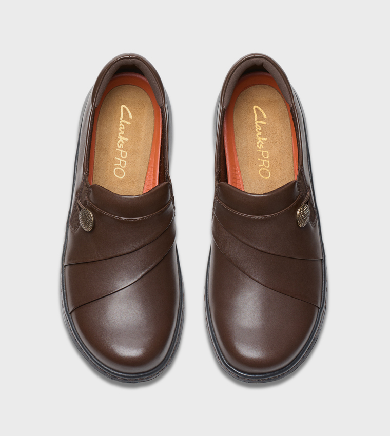 Clarkspro Lux Formal Slip-On Shoes