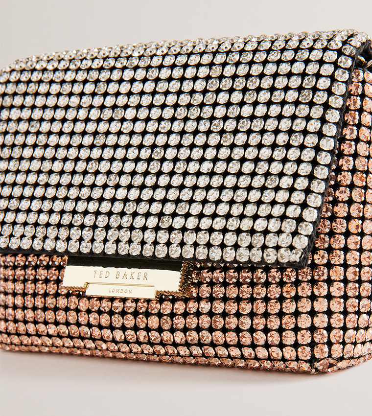 GLITERS Crystal Mini Crossbody Bag