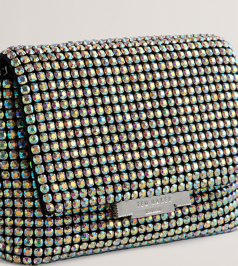 GLITERS Crystal Mini Crossbody Bag