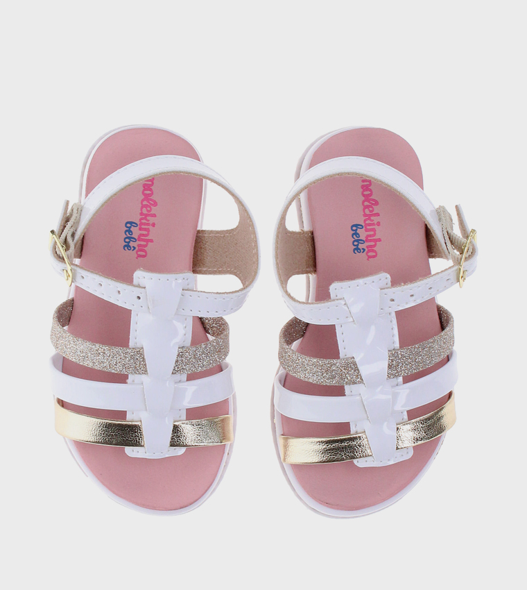 Sequined Slingback Casual Sandals