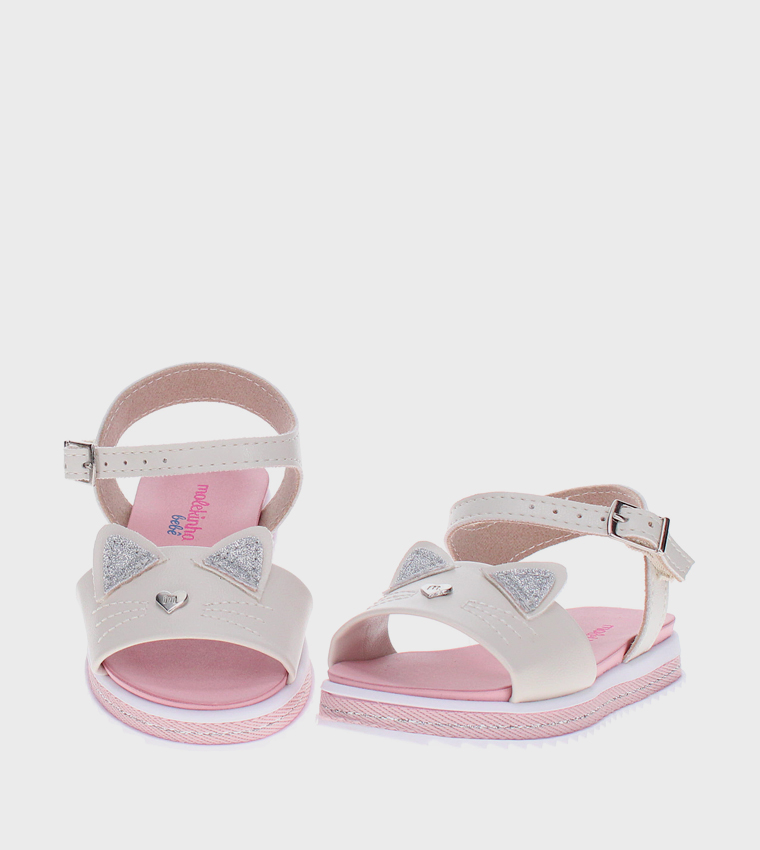 صندل كاجوال بحزام خلفي ومقدمة مفتوحة