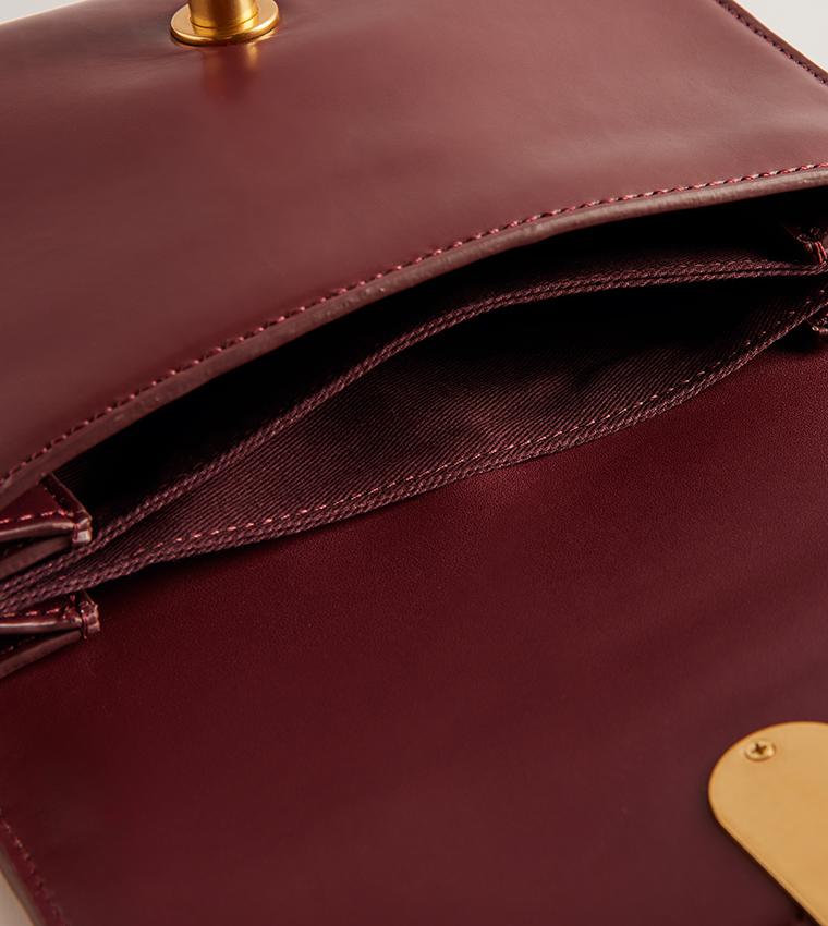 KKAYSA Solid Crossbody Bag