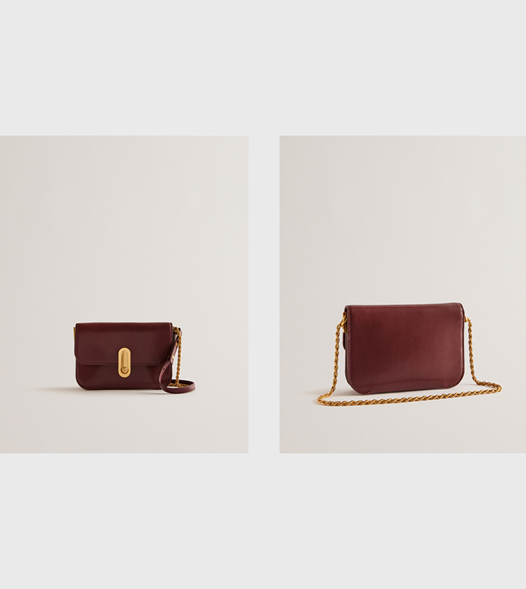 KKAYSA Solid Crossbody Bag