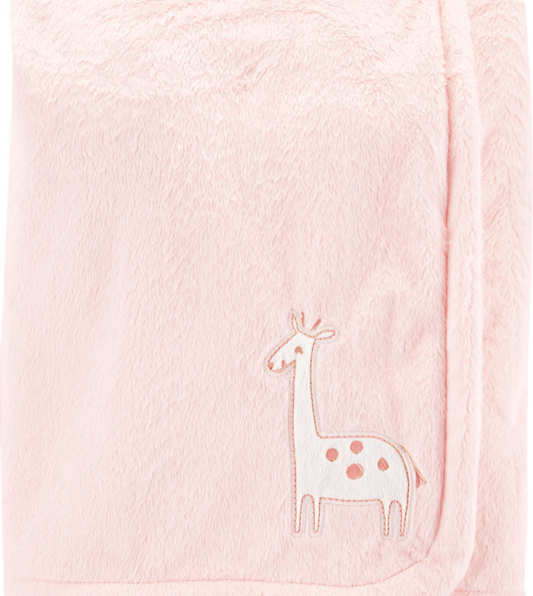 Buy Carter s Carters Giraffe Plush Blanket In Multiple Colors 6thStreet Oman