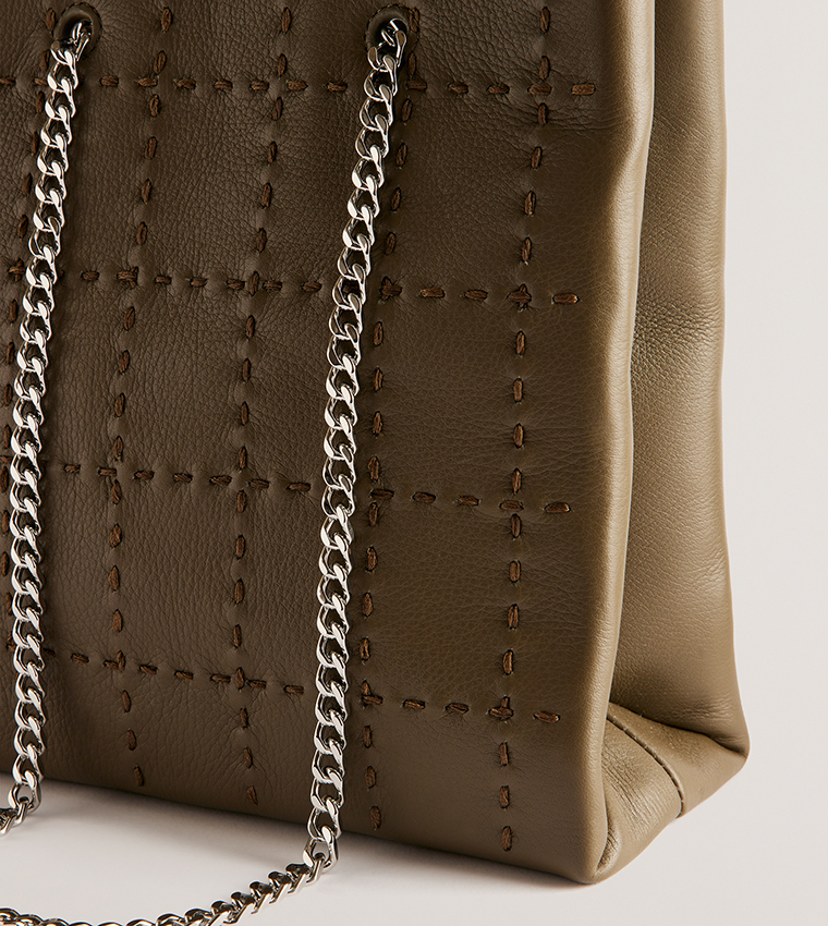 STALIA Textured Shoulder Bag