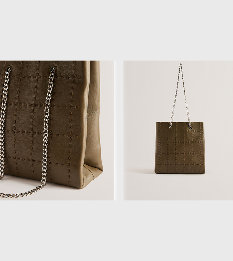 STALIA Textured Shoulder Bag