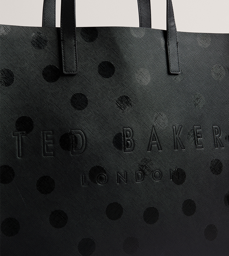 حقيبة توت بنقشة منقطة