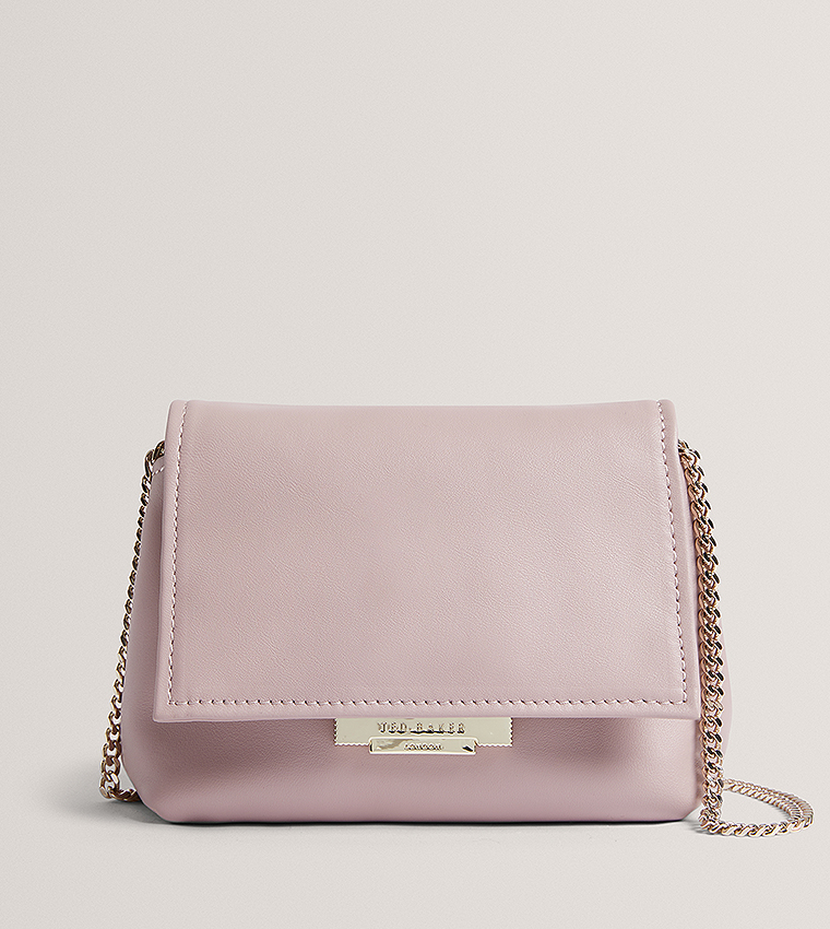 Buy Ted Baker DEMNI Leather Crossbody Bag In Pink 6thStreet