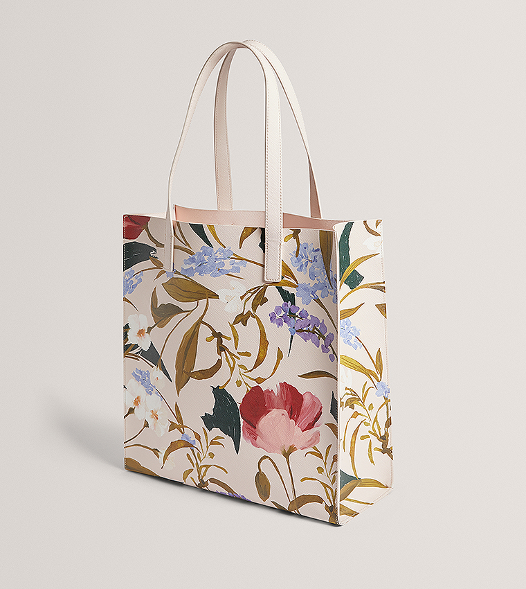 PALAMAA Floral Printed Tote Bag
