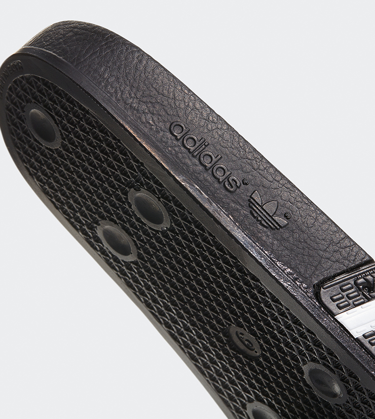 Striped Open Toe Slides