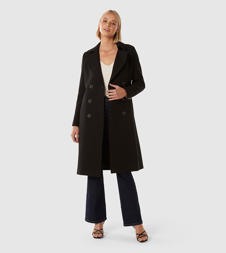 Clare™ – Elegant Cozy Trench Coat