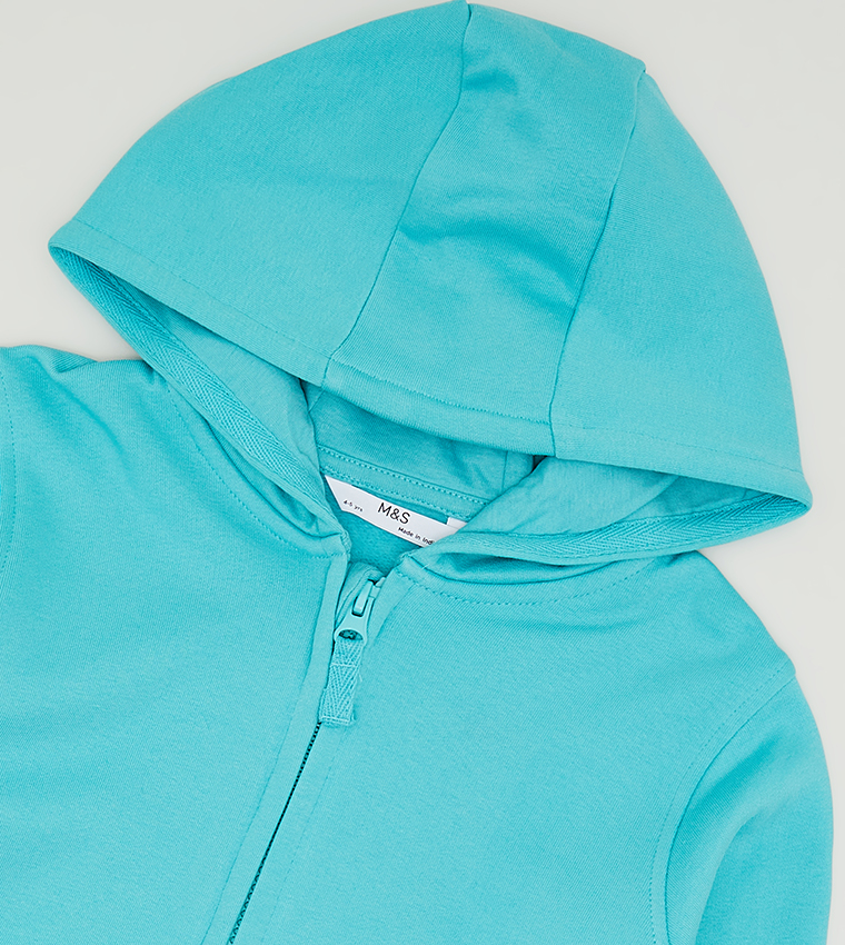 Marks and spencer zip up hoodie hot sale