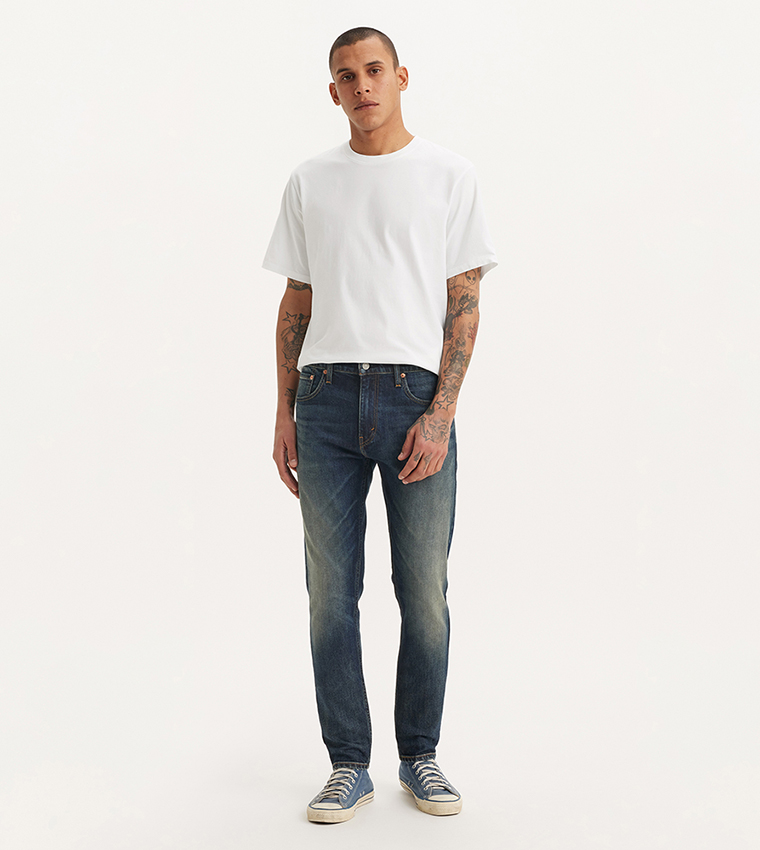 512 Faded Slim Tapered Fit Jeans